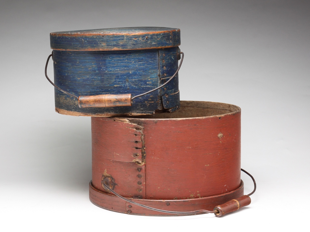 TWO AMERICAN BENTWOOD CARRIERS.