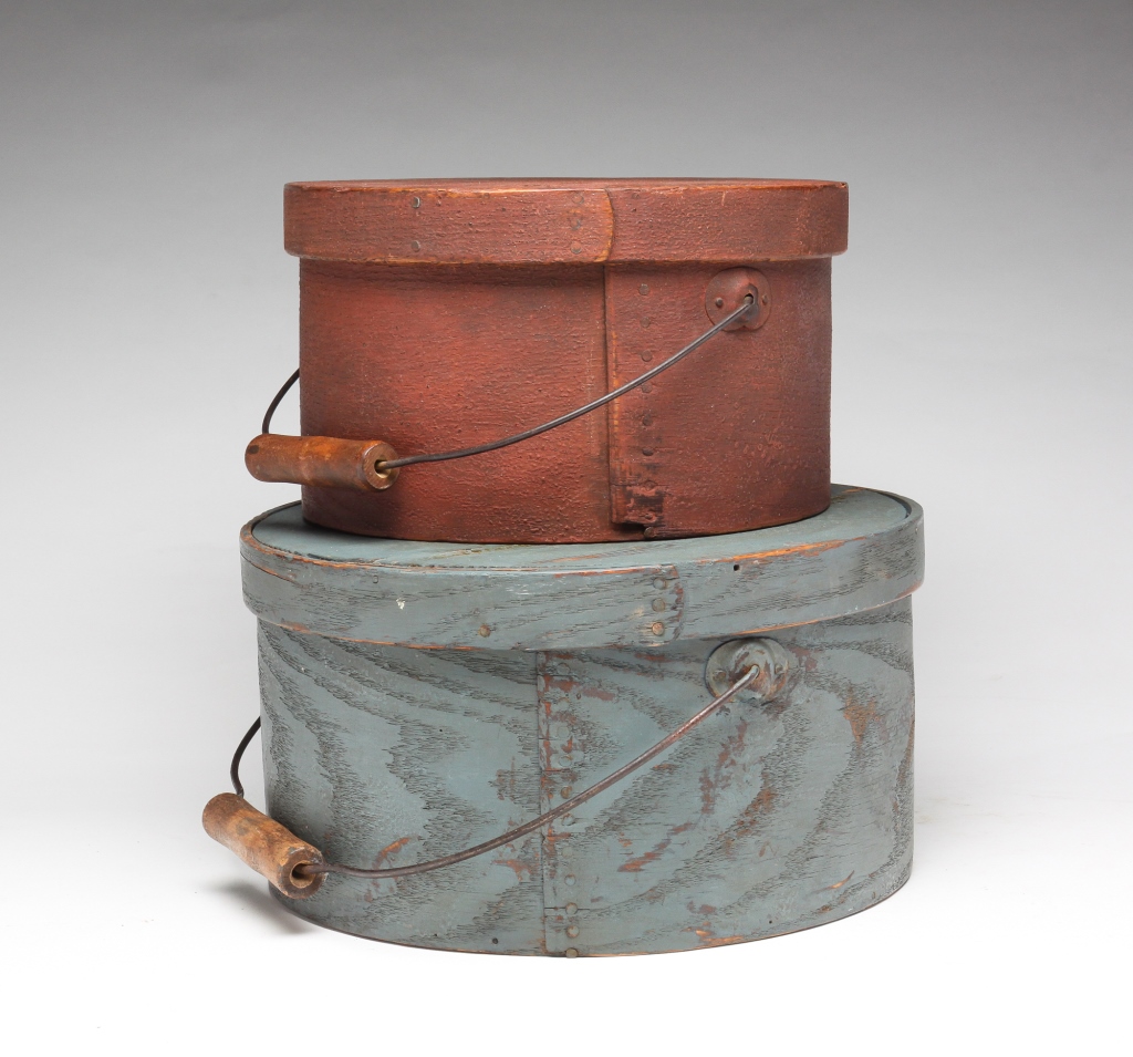 TWO AMERICAN BENTWOOD CARRIERS.