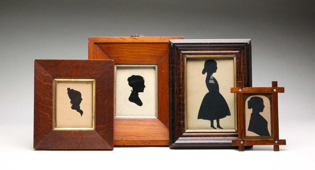 FOUR SILHOUETTES. American and/or