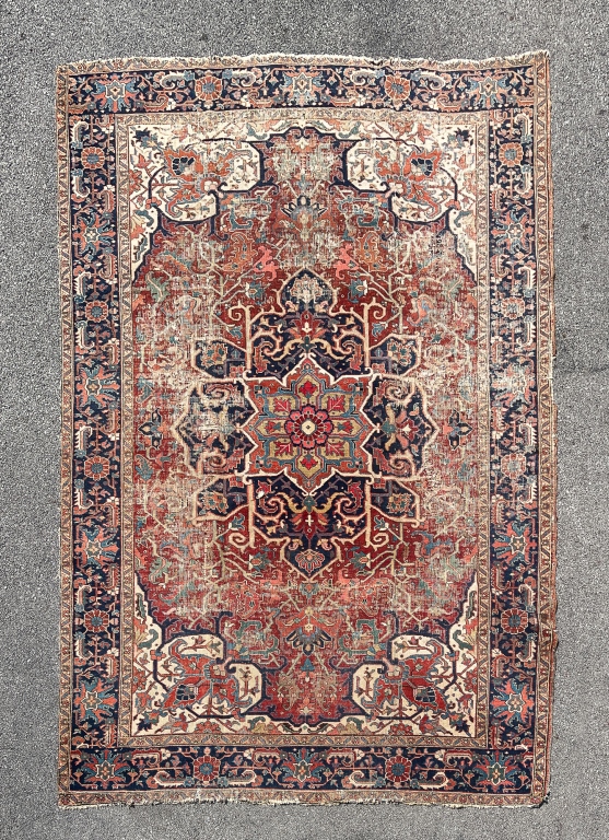 ANTIQUE HERIZ RUG Ca 1900 Room 3bf484