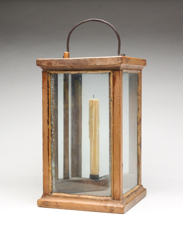 EUROPEAN BARN LANTERN. Nineteenth