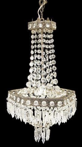 ITALIAN EMPIRE STYLE CRYSTAL 1-LIGHT