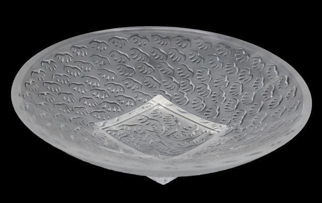 LALIQUE FRANCE AGADIR FROSTED 3bf578