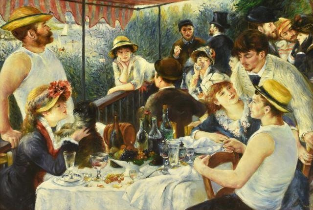 DECORATIVE THE LUNCHEON PAINTING 3bf59d