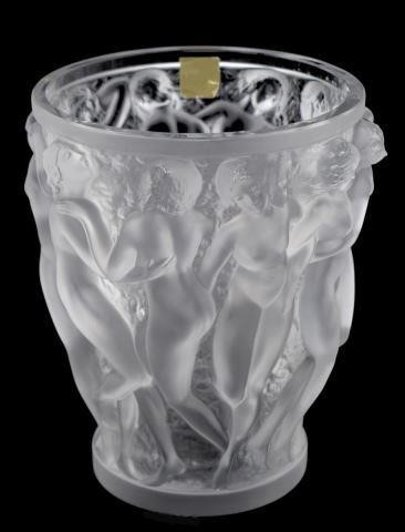 LALIQUE, FRANCE "BACCHANTES" CRYSTAL