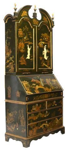 CHINOISERIE FIGURAL DECORATED SECRETARY 3bf62e