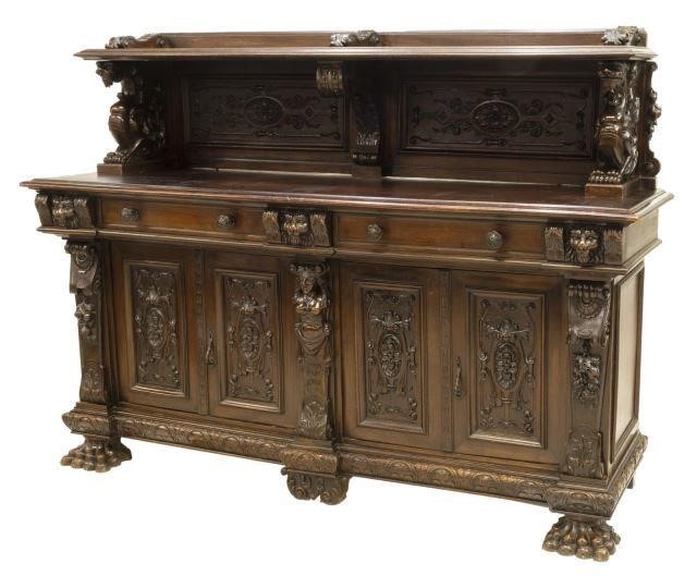 SPANISH RENAISSANCE REVIVAL WALNUT 3bf630