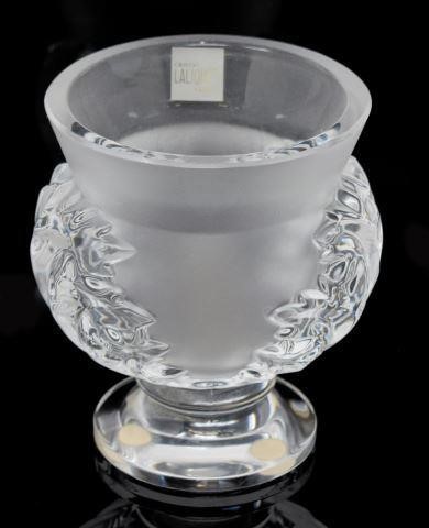 LALIQUE 'ST. CLOUD' FROSTED & CLEAR
