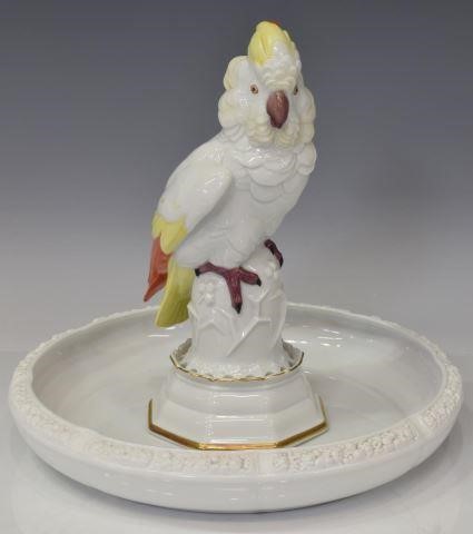  2 ROSENTHAL PORCELAIN BIRD FROG 3bf6d2