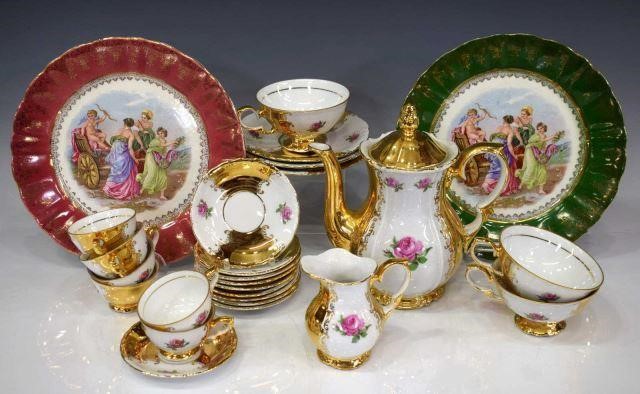 (26) BAVARIAN GILT TEA SERVICE