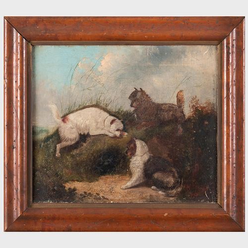 ENGLISH SCHOOL RATTINGOil on canvas  3bd11c