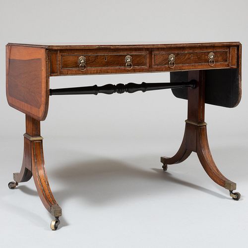 REGENCY GILT-METAL MOUNTED ROSEWOOD