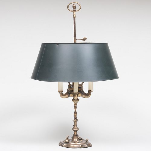 FRENCH GILT BRONZE BOUILLOTTE LAMP 3bd1f0