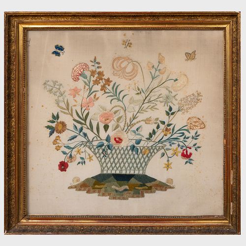 ENGLISH SILKWORK STILL LIFE25 x 3bd227