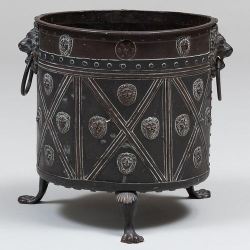 ENGLISH COPPER AND BRASS LOG BUCKET15 3bd286