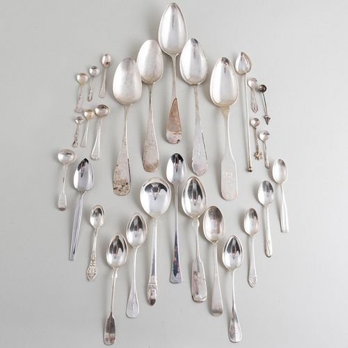 ASSEMBLED GROUP OF SILVER SILVER 3bd347