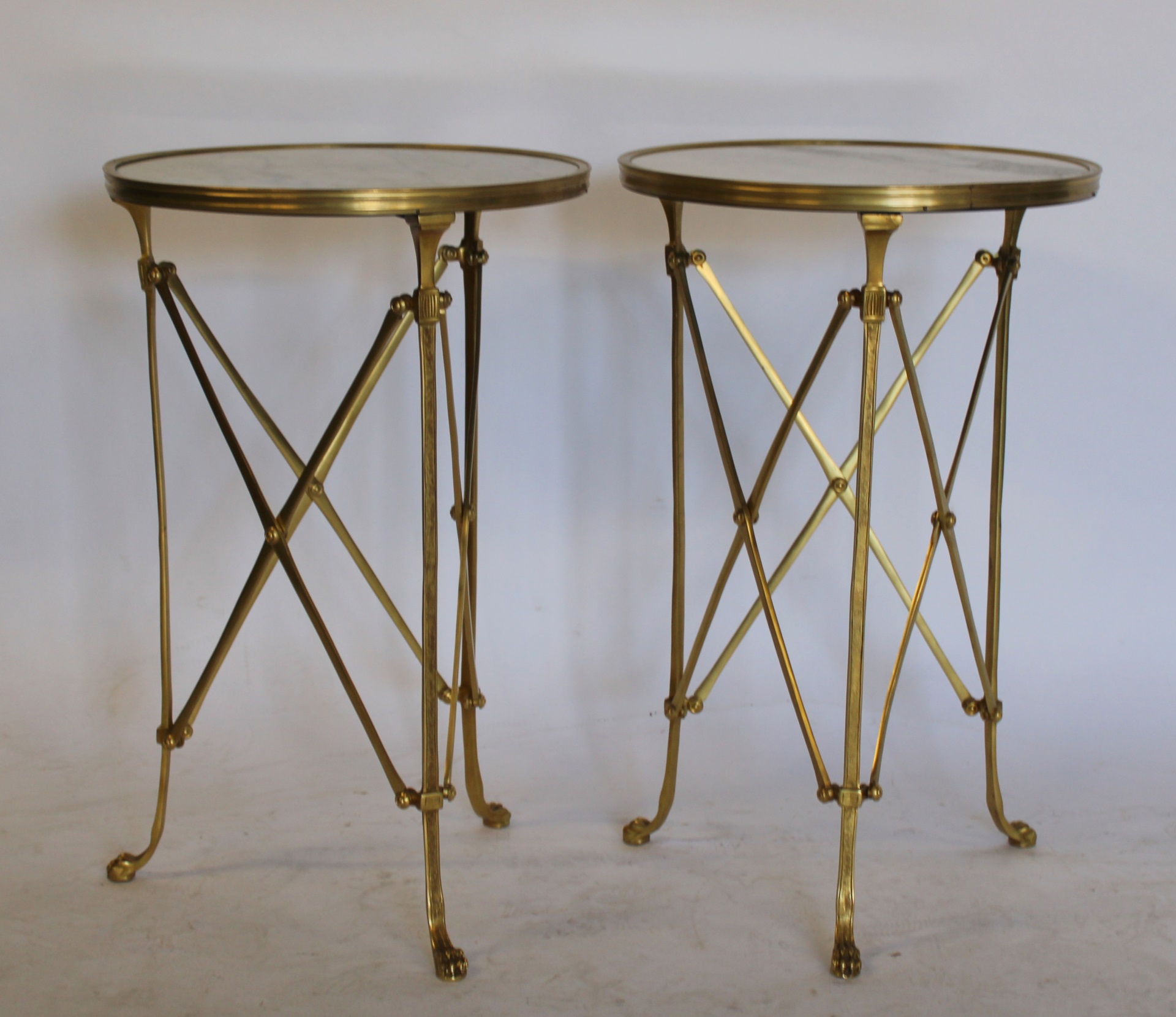 A PAIR OF BAGUES QUALITY BRONZE 3bd3bc