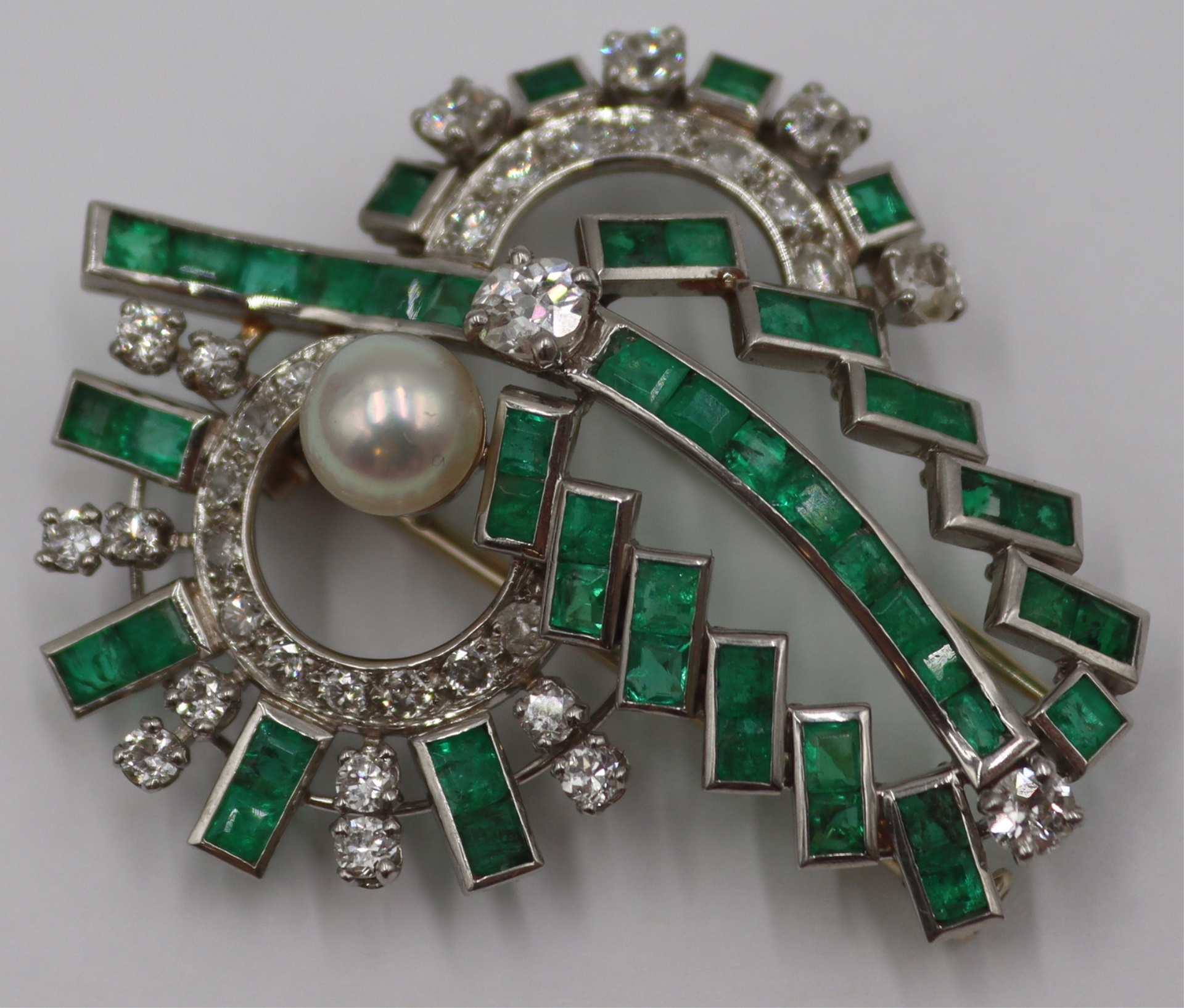 JEWELRY. MAUBOUSSIN? FRENCH EMERALD,