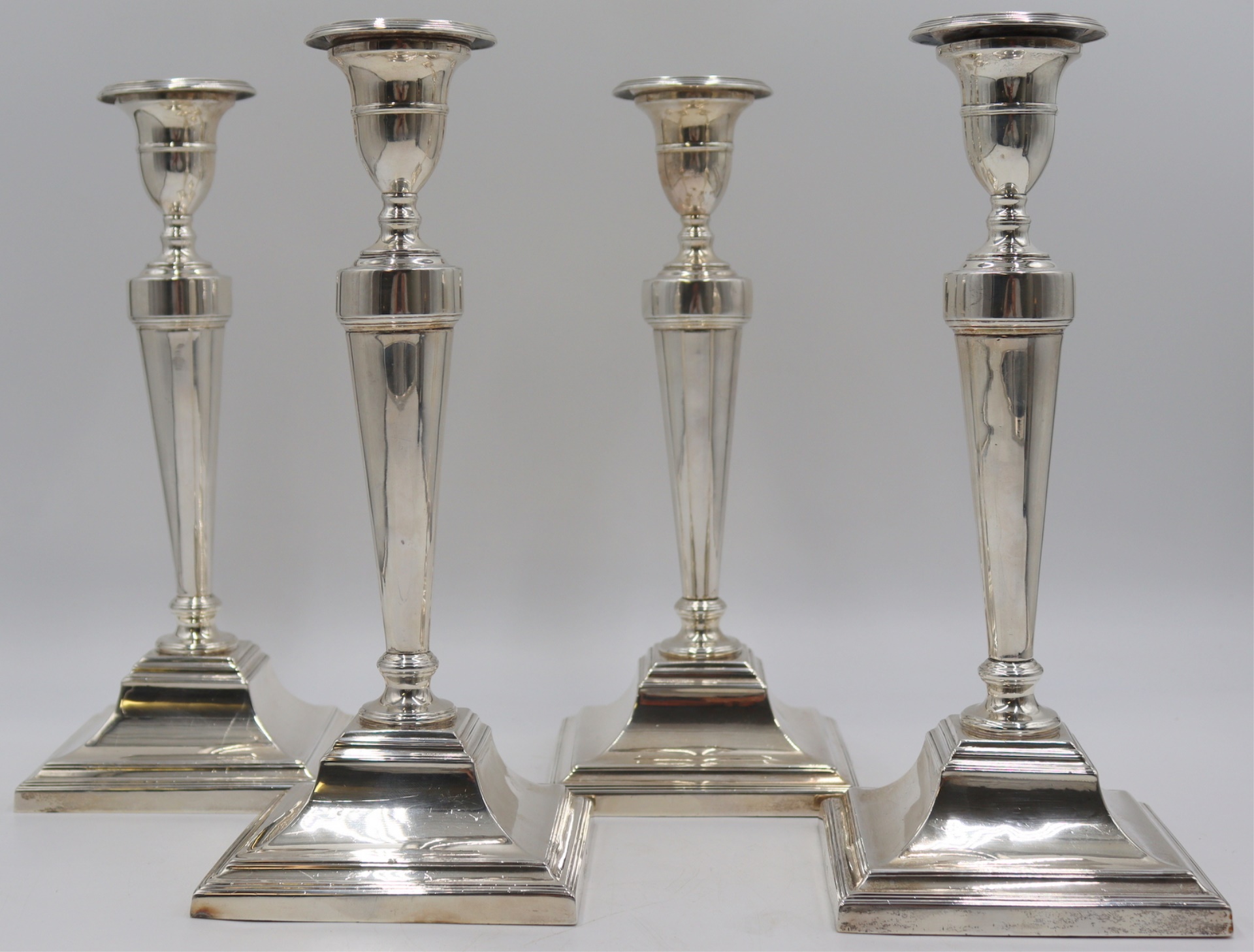 SILVER 2 PAIR OF ENGLISH SILVER 3bd3f8