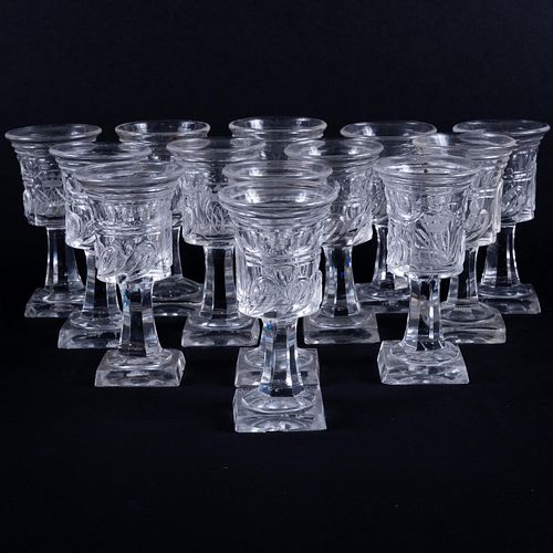 SET OF FOURTEEN CONTINENTAL GLASS