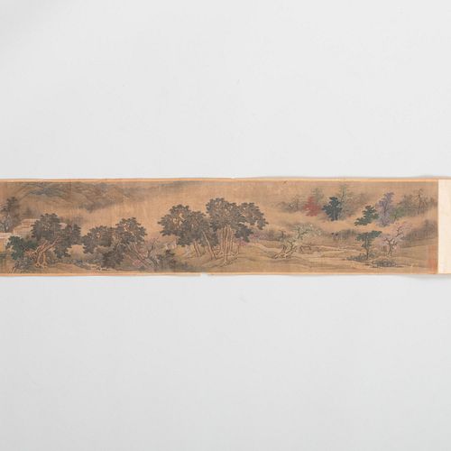 CHINESE LANDSCAPE SCROLL ATTRIBUTED 3bd5fe