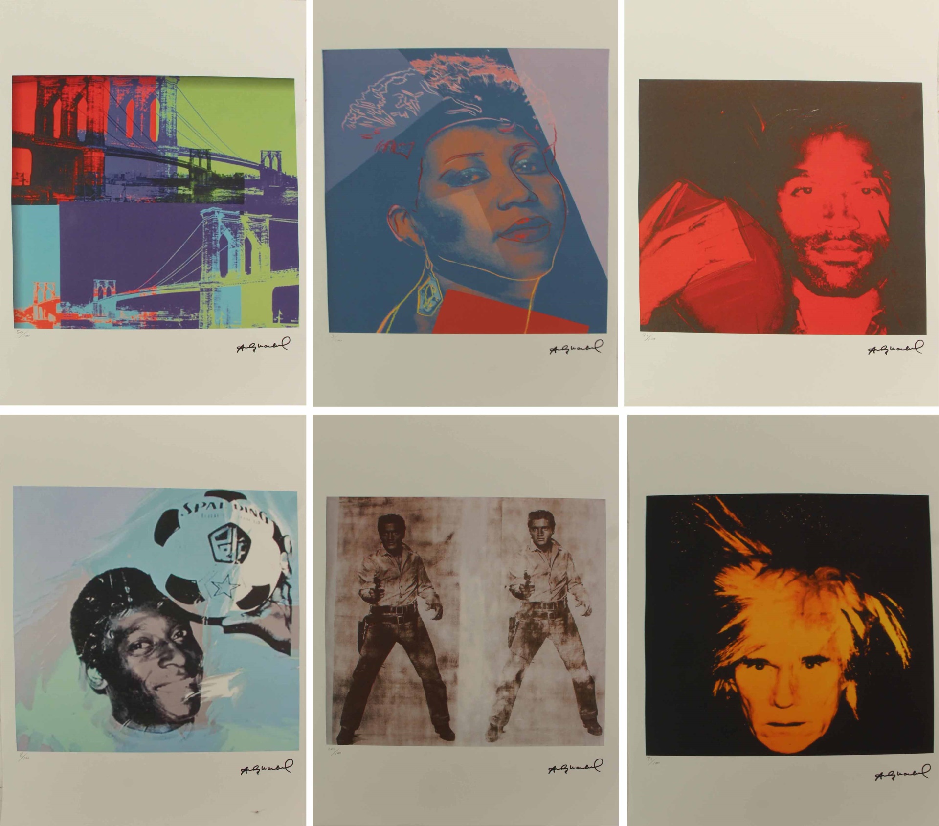 ANDY WARHOL AFTER Grouping of 3bd69d