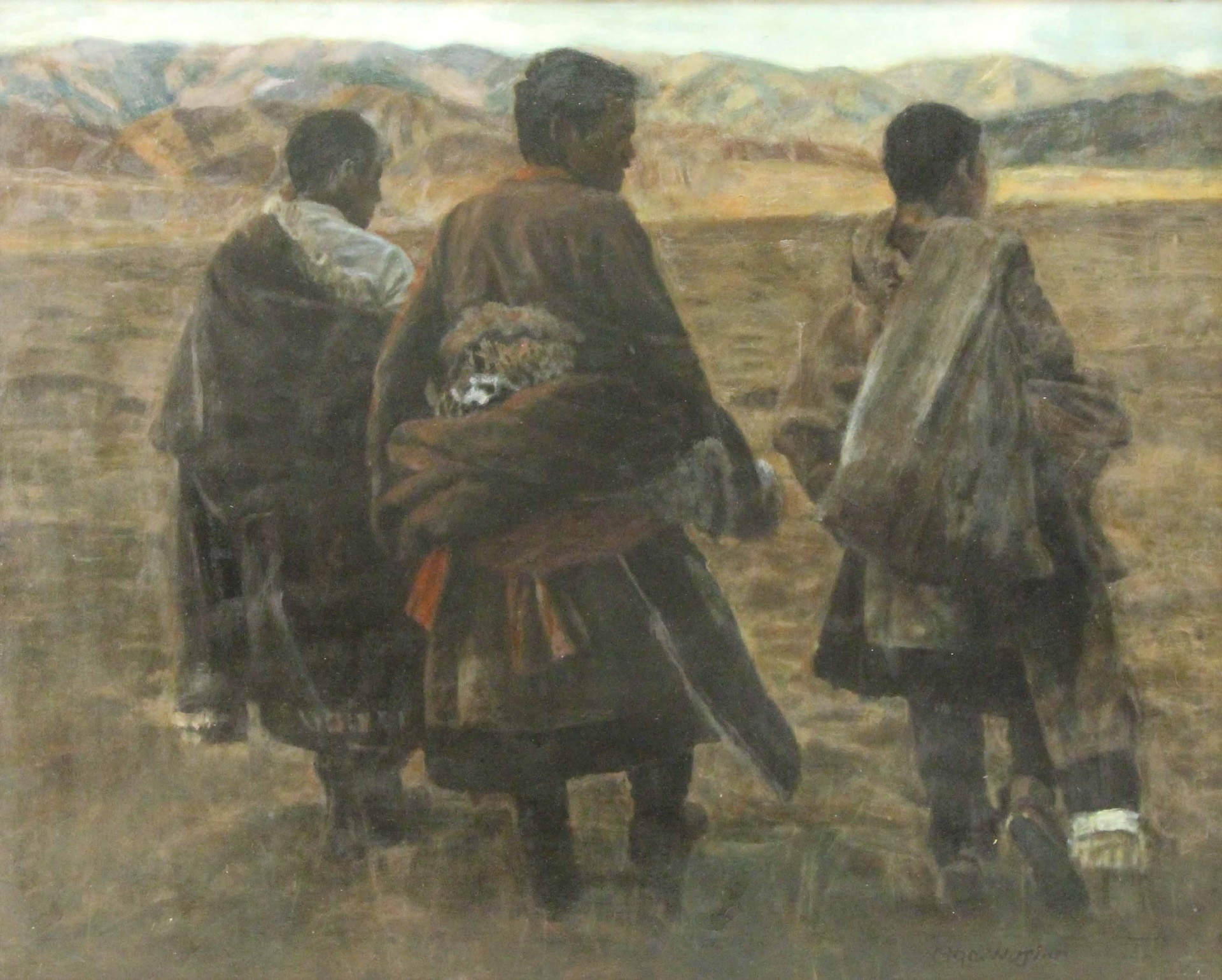 JIAN WU (CHINESE, B. 1942). Oil