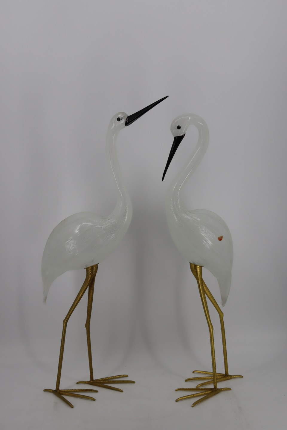 A MAGNIFICENT PAIR OF MURANO GLASS 3bd719