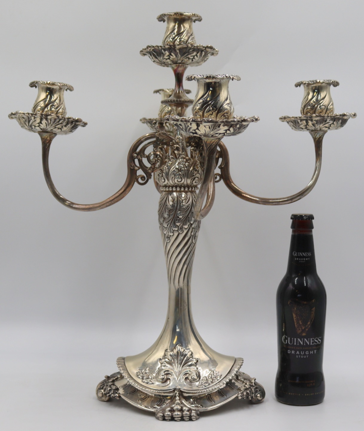 STERLING. TIFFANY & CO. STERLING CANDELABRA.