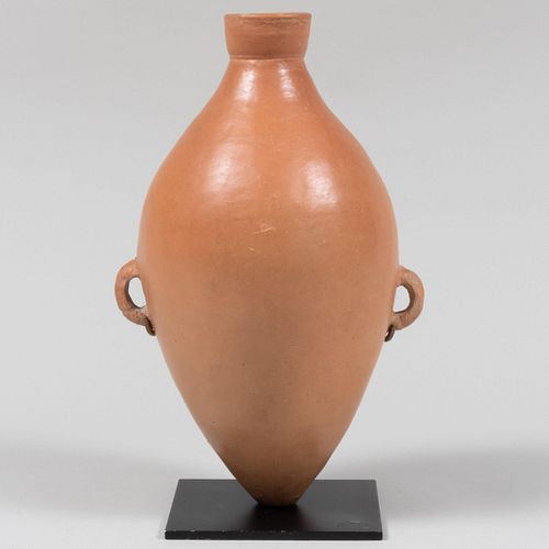 BURNISHED RED POTTERY AMPHORARaised 3bd85d