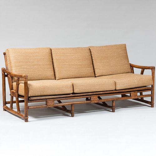 FICKS REED BAMBOO SOFA WITH JIM