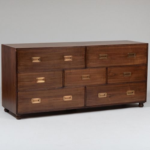 BAKER TEAK CAMPAIGN STYLE CHESTWith 3bd8ed