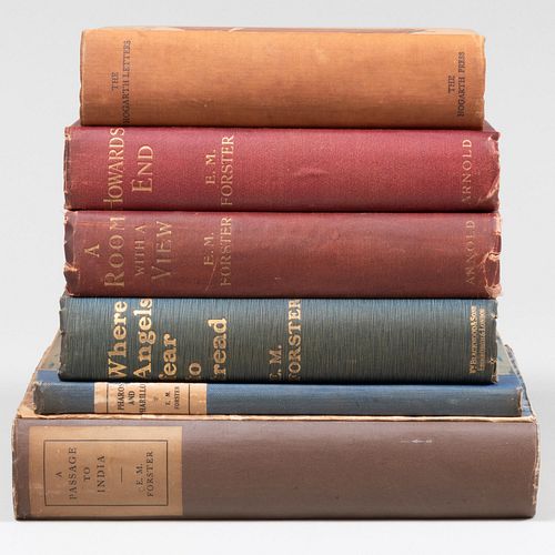 GROUP OF SEVEN BOOKS BY E M FORSTERComprising  3bd95d