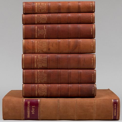 GROUP OF EIGHT SHAKESPEARE BOOKSComprising A 3bd96b