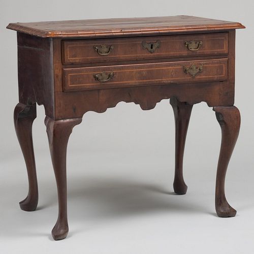 GEORGE I INLAID WALNUT LOW BOY28 3bd993