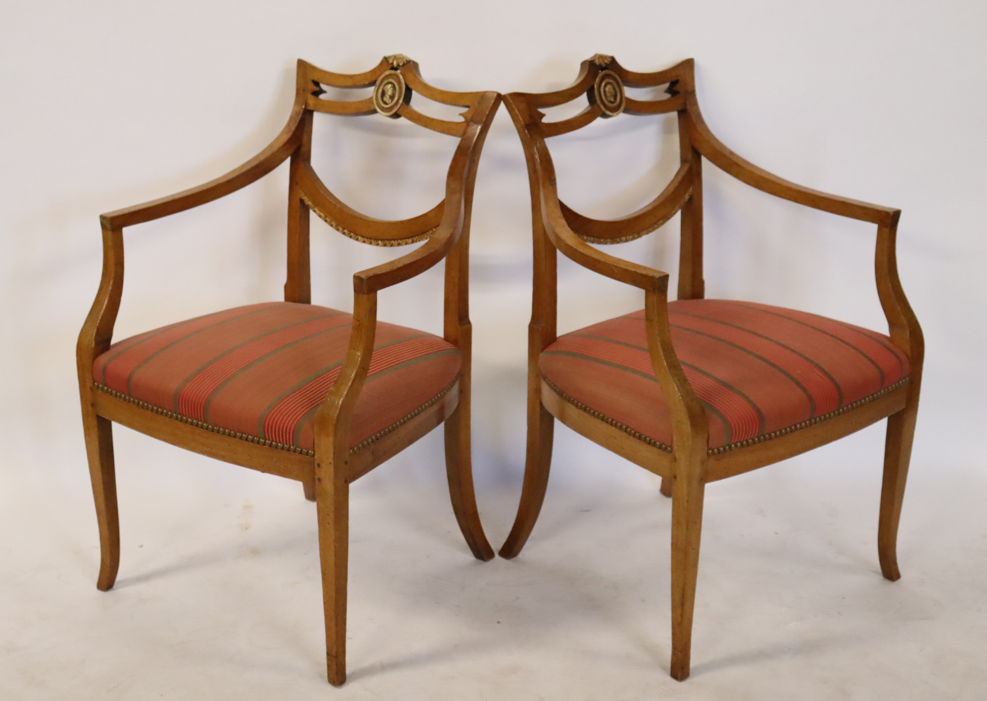 ANTIQUE PAIR OF BIEDERMEIER STYLE 3bda8b