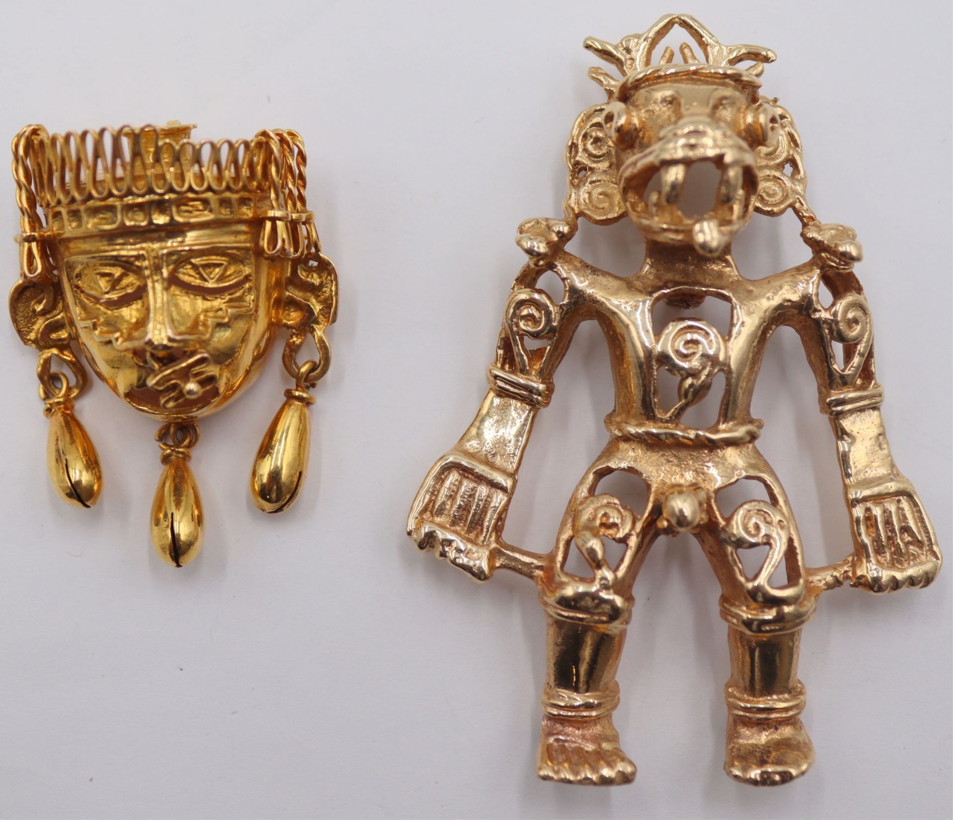 JEWELRY. (2) PRE-COLUMBIAN STYLE