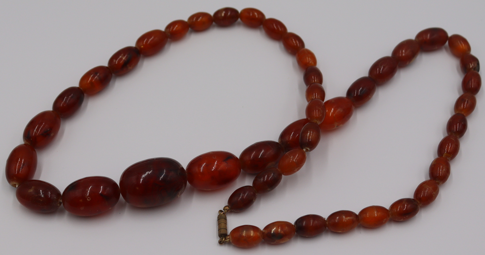 JEWELRY GRADUATED AMBER BEADED 3bdb51