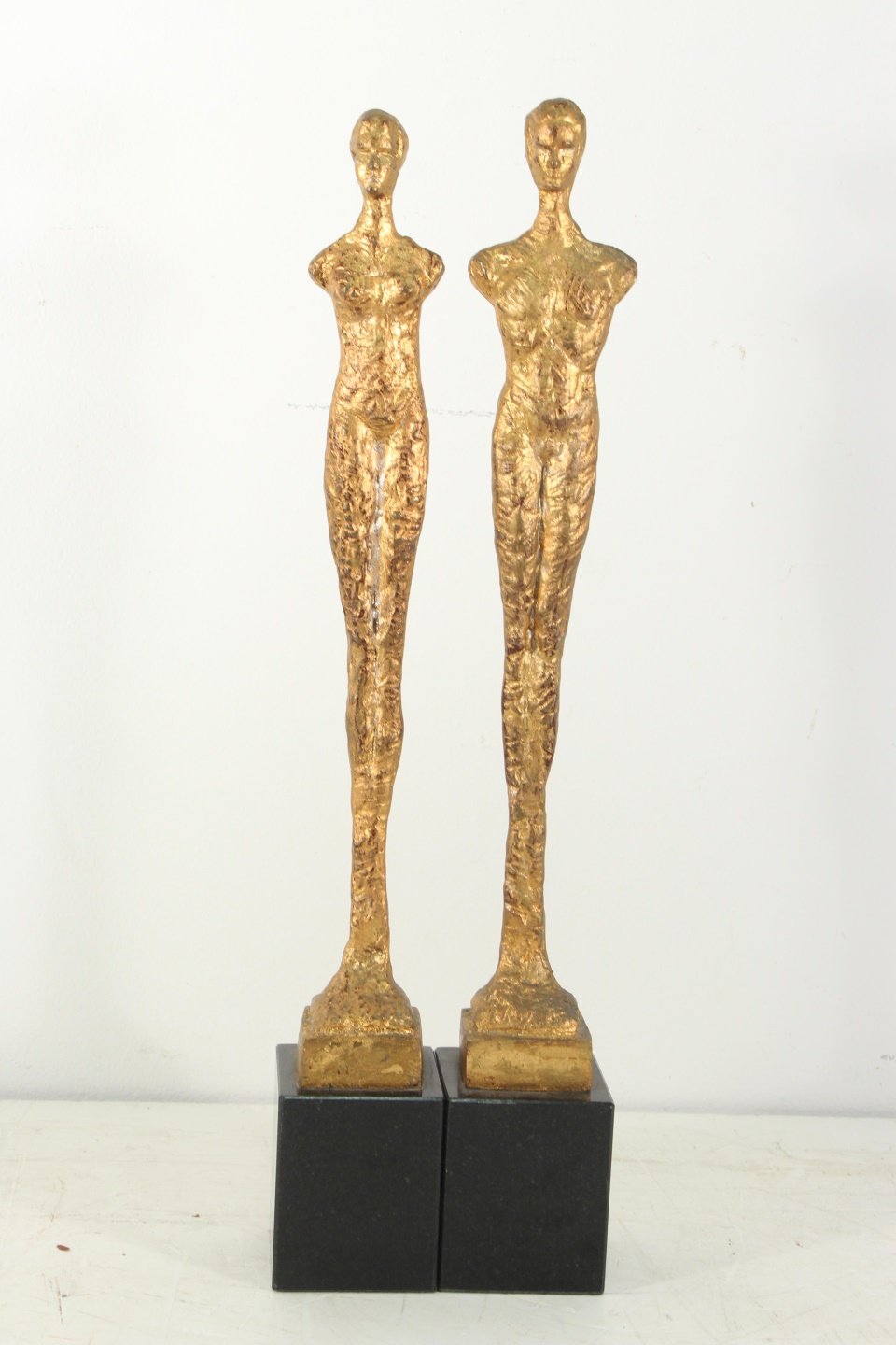 MANNER OF GIACOMETTI Pair of Bronzes  3bdb67