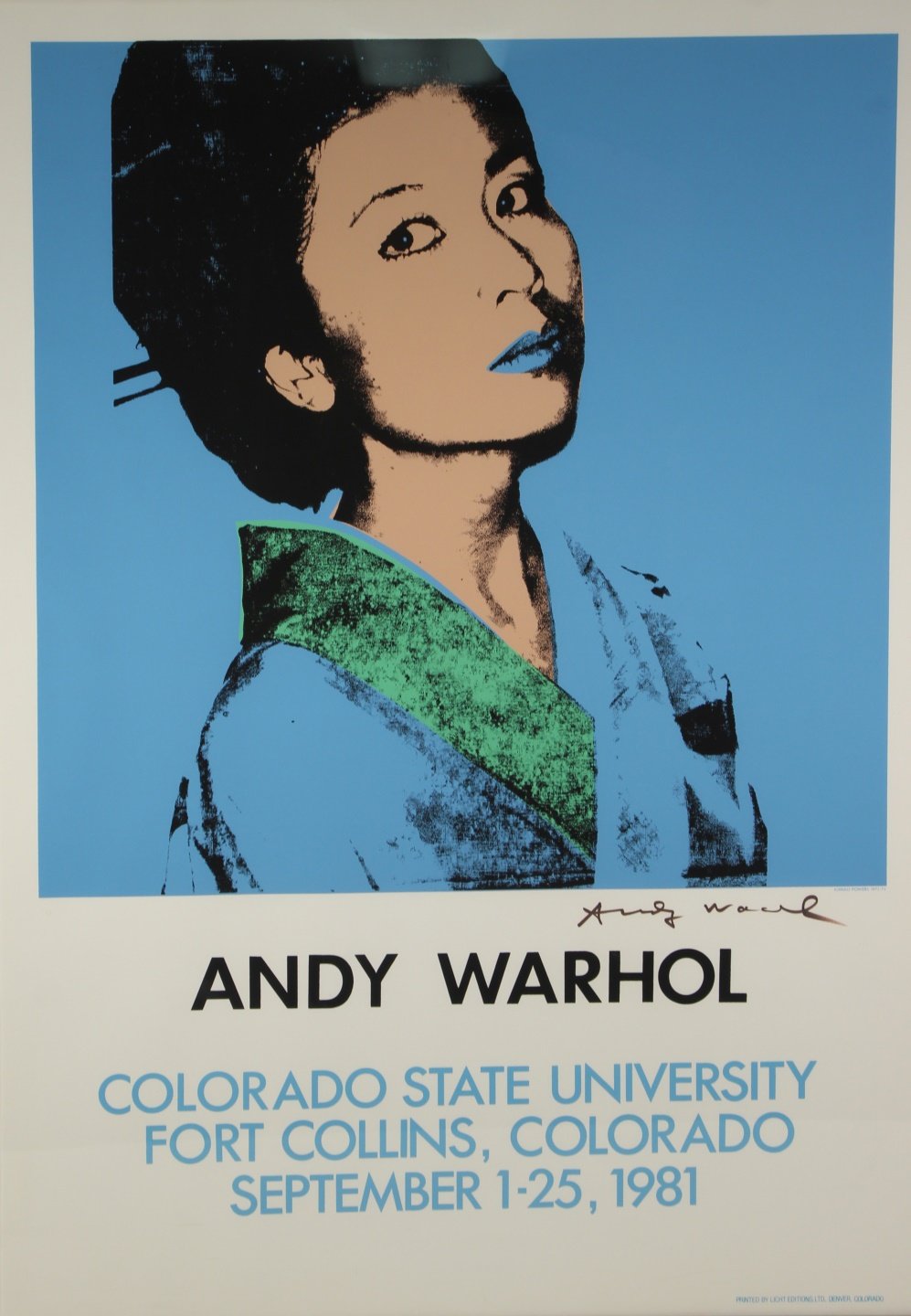 ANDY WARHOL AFTER Poster Kimiko 3bdbb2