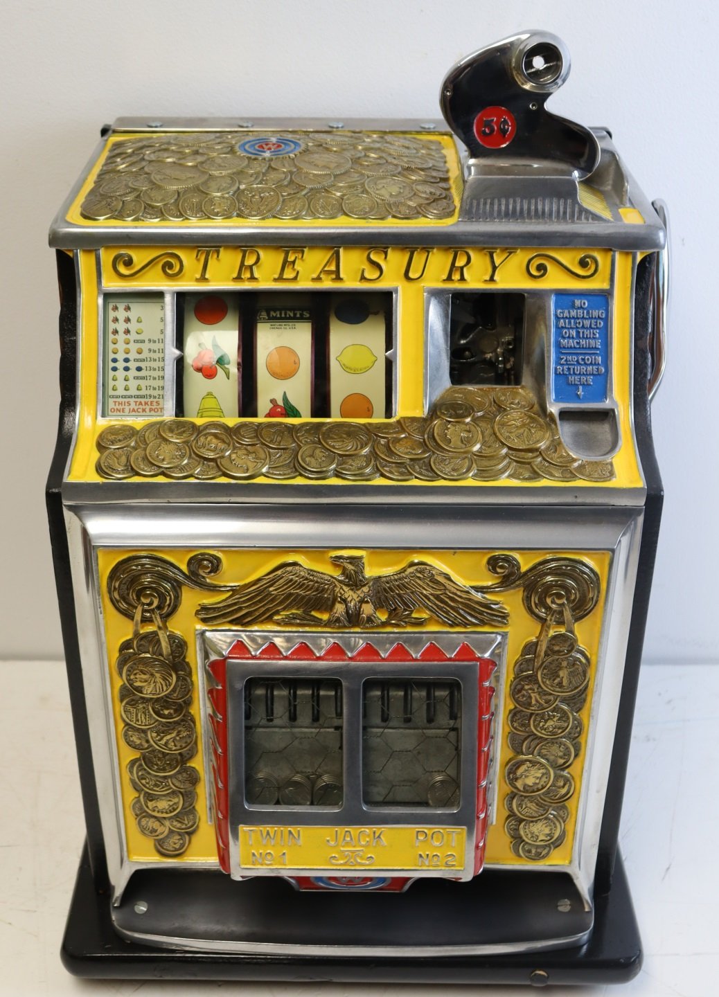 5 ¢ WATLING TREASURY SLOT MACHINE