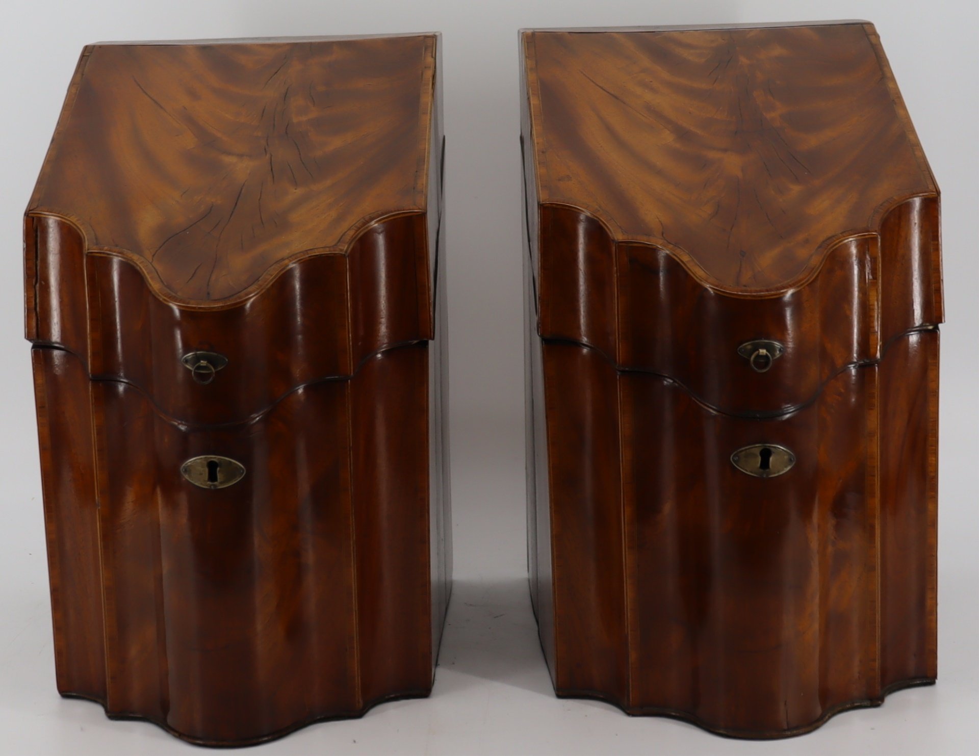 PAIR OF 19TH CENT ENGLISH MAHOGANY 3bdc4d