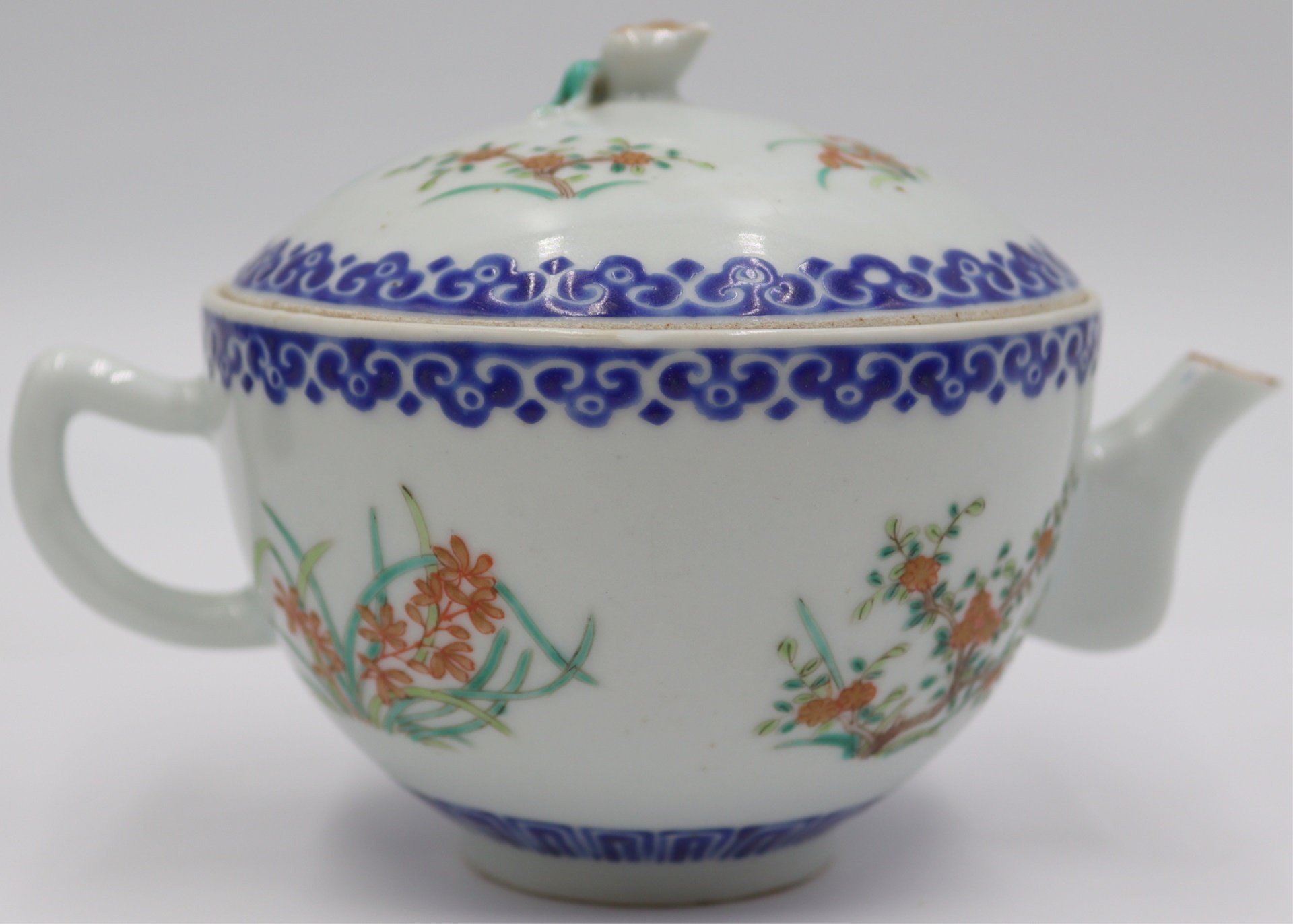 19TH C CHINESE ENAMEL DECORATED 3bdc5c