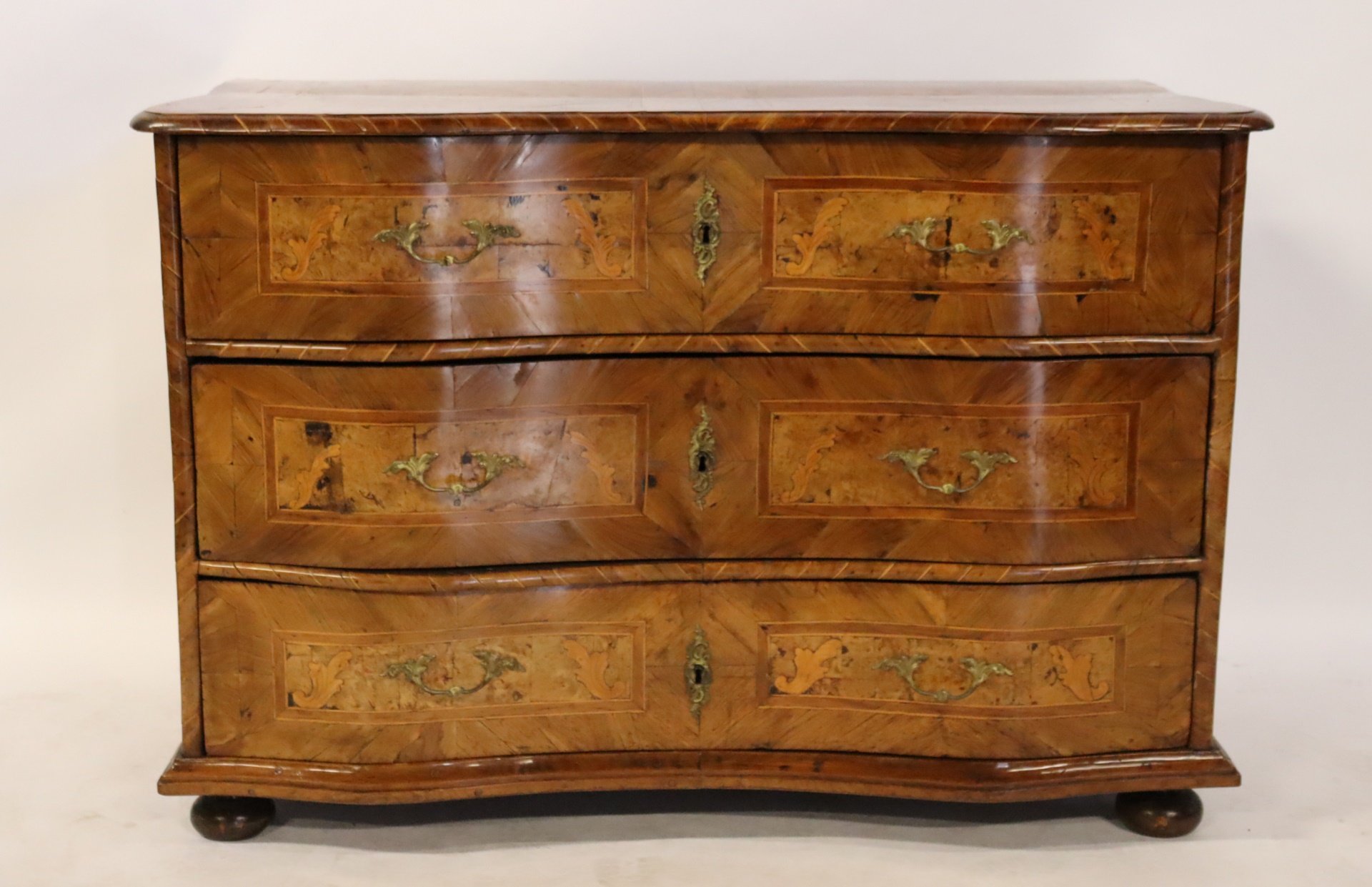 18TH CENTURY GERMAN BAROQUE INLAID 3bdce2