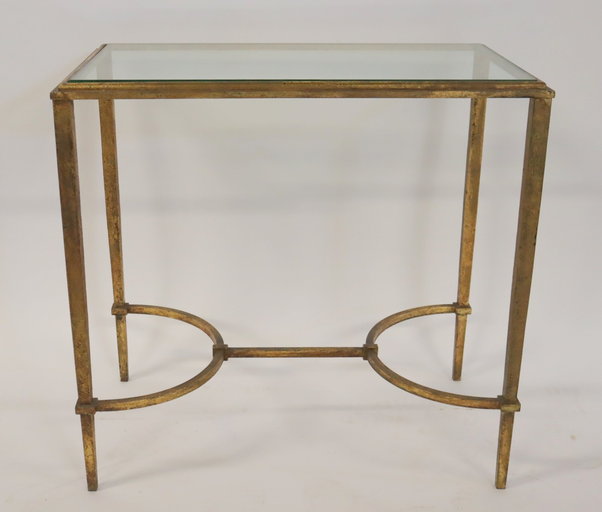 BAGUES STYLE GILT METAL OCCASIONAL