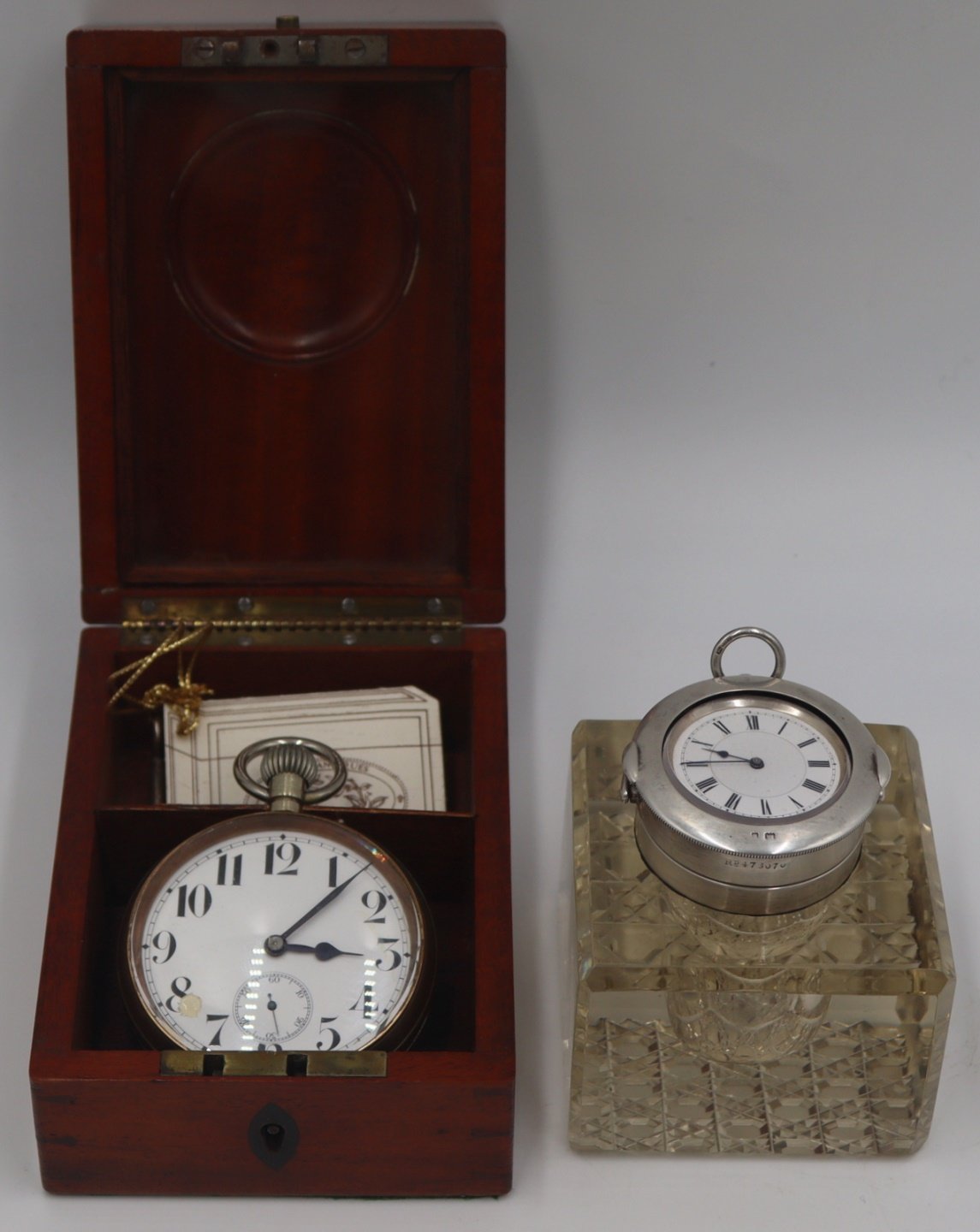 GROUPING OF UNUSUAL ANTIQUE POCKET WATCHES.