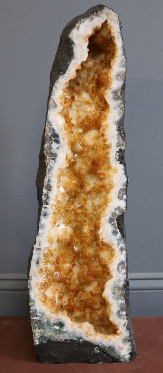 NATURAL CITRINE QUARTZ CATHEDRAL.