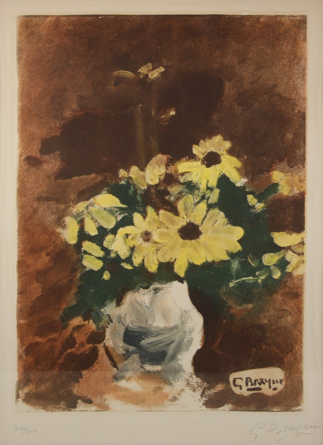 GEORGES BRAQUE Color aquatint  3bdda8