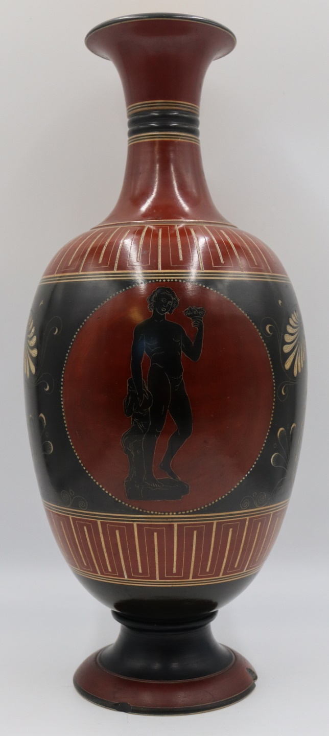 LARGE GRECIAN STYLE TERRACOTTA