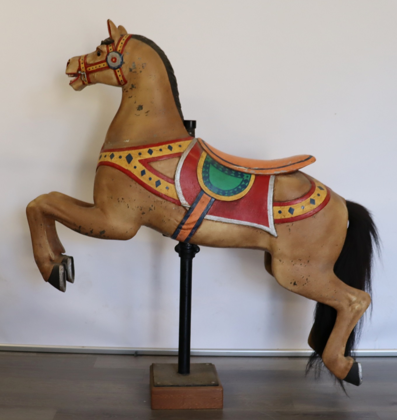 A DENTZEL CAROUSEL HORSE EX. JOE